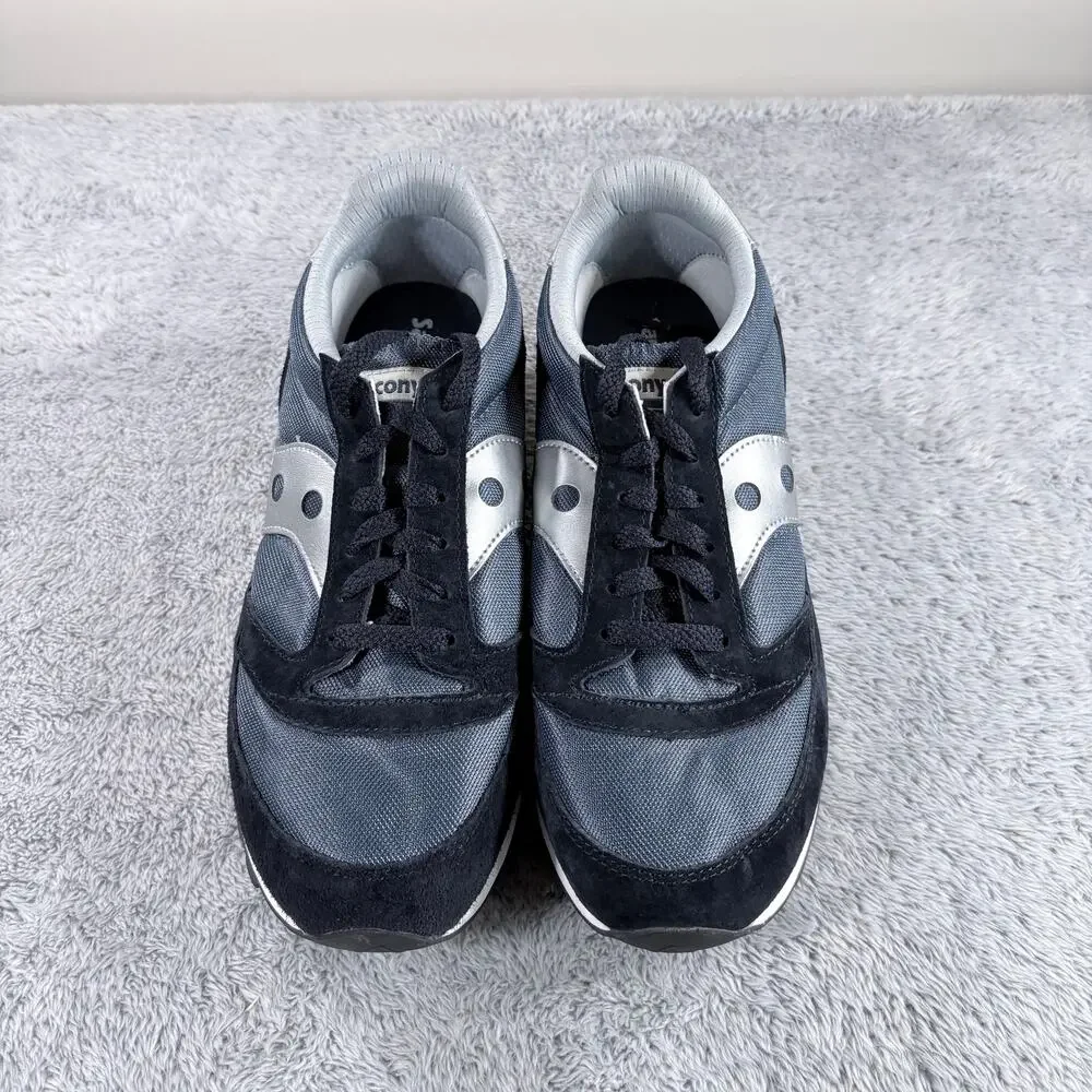 Saucony Jazz Unisex Sneakers‎ Blue and Silver Size 9 M / 10.5 W. EUC